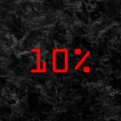 10%