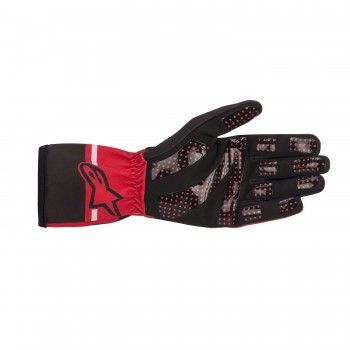 Alpinestars TECH-1 K RACE V2 SOLID Gloves - RED/BLACK-GRAY