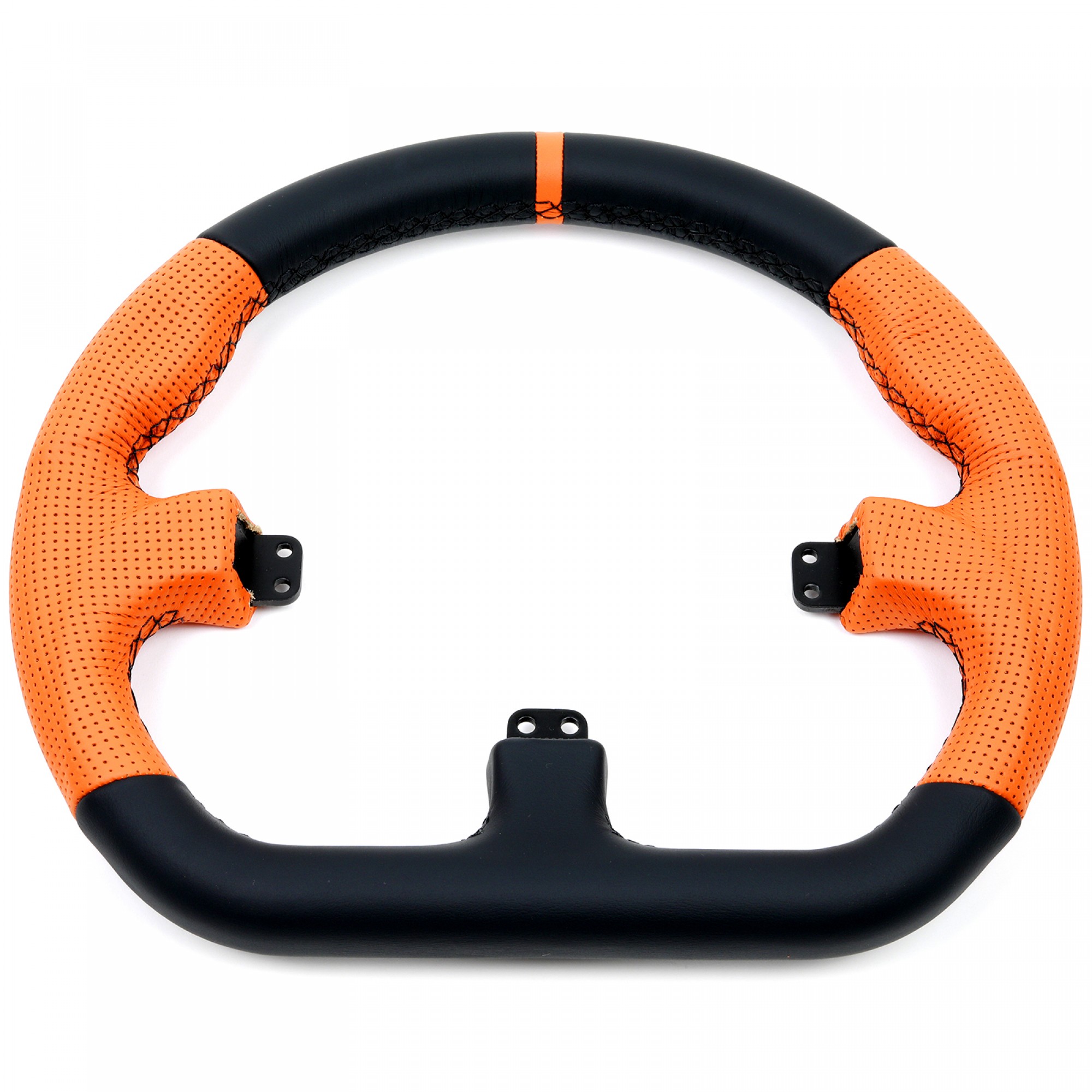 RSeat Europe SimracingASETEK GT Rim - Closed D Orange Leather - ASETEK ...