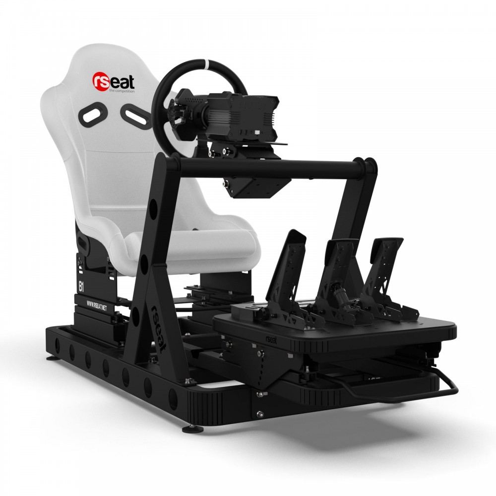 B1 Black and Moza R9 CS Wheel SR-P Pedals Bundle B1 Black and Moza R9 CS Wheel SR-P Pedals Bundle