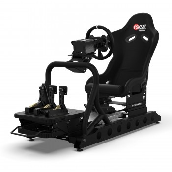 P1 Black and Moza R9 CS Wheel and CRP 3 Pedals Bundle