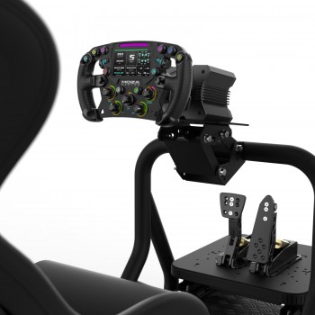 P1 Black and Moza R9 FSR Wheel and CRP 2 Pedals Bundle P1 Black and Moza R9 FSR Wheel and CRP 2 Pedals Bundle