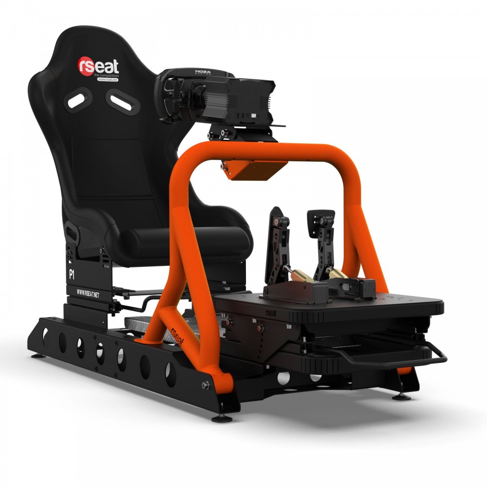 P1 Black and Moza R9 FSR Wheel and CRP 2 Pedals Bundle P1 Black and Moza R9 FSR Wheel and CRP 2 Pedals Bundle