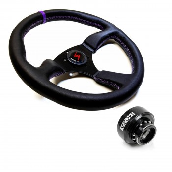 Bundle Driftshop Wheel 35cm "Le Mans" with MOZA Quick Release Adapter Bundle Driftshop Wheel 35cm "Le Mans" with MOZA Quick Release Adapter
