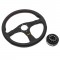 Bundle Momo Tuner Leather Steering Wheel 350mm | Quick Release Moza Racing Bundle Momo Tuner Leather Steering Wheel 350mm | Quick Release Moza Racing