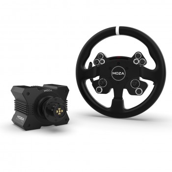 Bundle Moza R5 Direct Drive Base with CS V2 Steering Wheel Bundle Moza R5 Direct Drive Base with CS V2 Steering Wheel