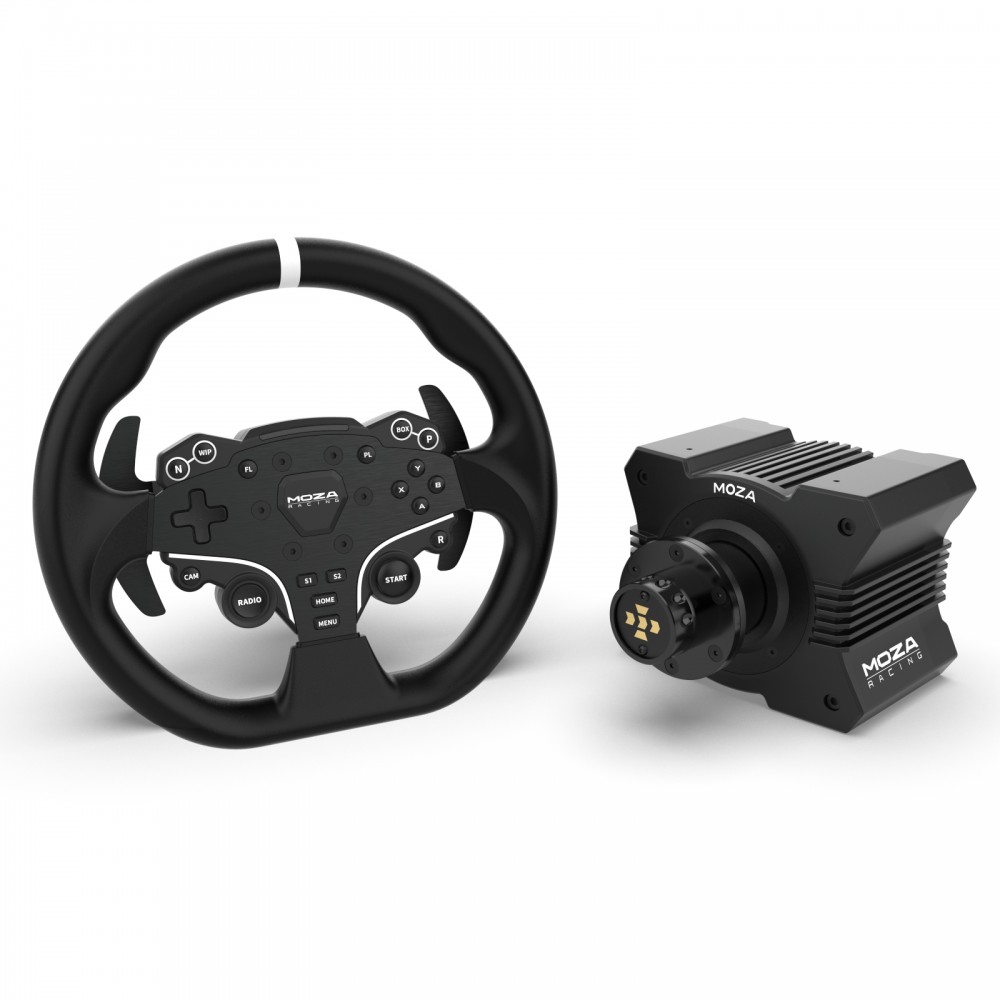 Bundle Moza R5 Direct Drive with ES Steering Wheel Bundle Moza R5 Direct Drive with ES Steering Wheel