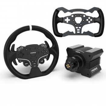 Bundle Moza R5 Direct Drive, ES Steering Wheel and Formula Mod