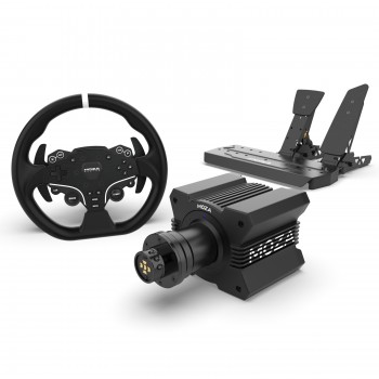 Bundle Moza R9 Direct Drive, ES Steering Wheel and SR-P 2 Pedals Bundle Moza R9 Direct Drive, ES Steering Wheel and SR-P 2 Pedals