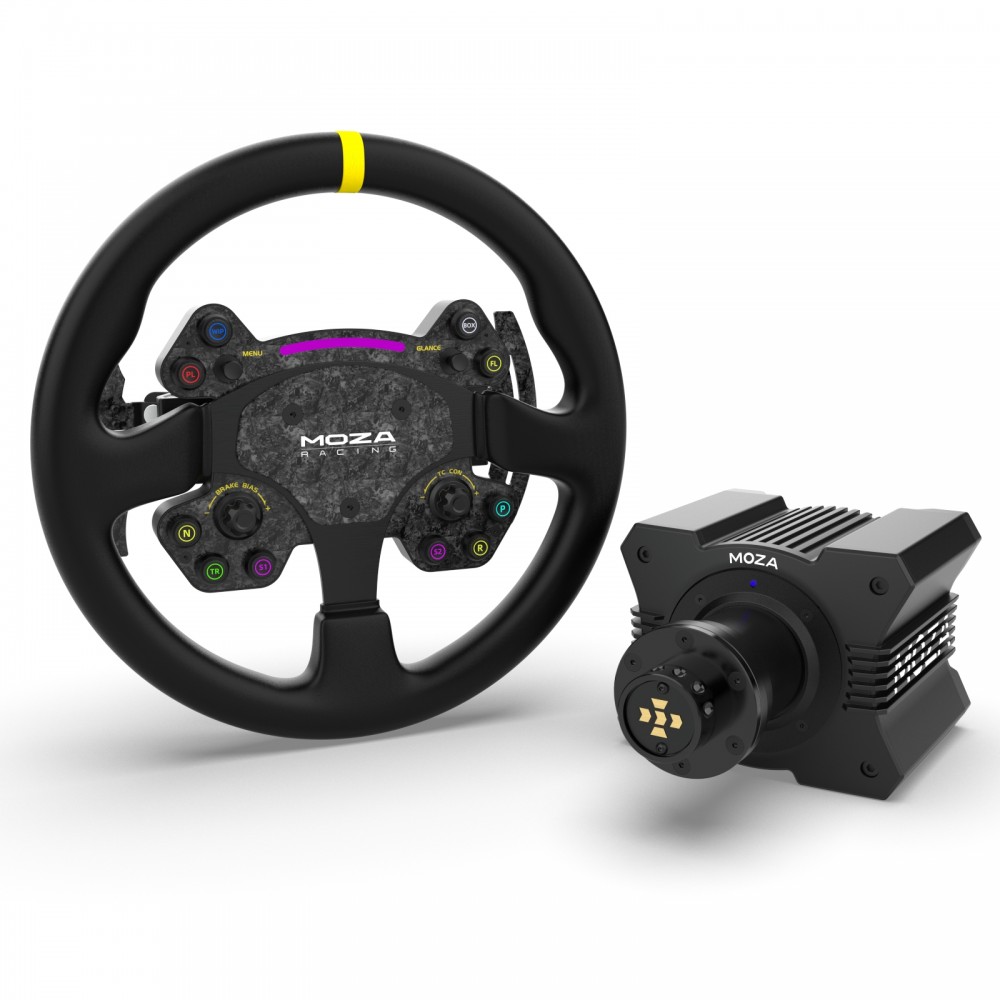 Bundle Moza R9 Direct Drive with RS V2 Steering Wheel