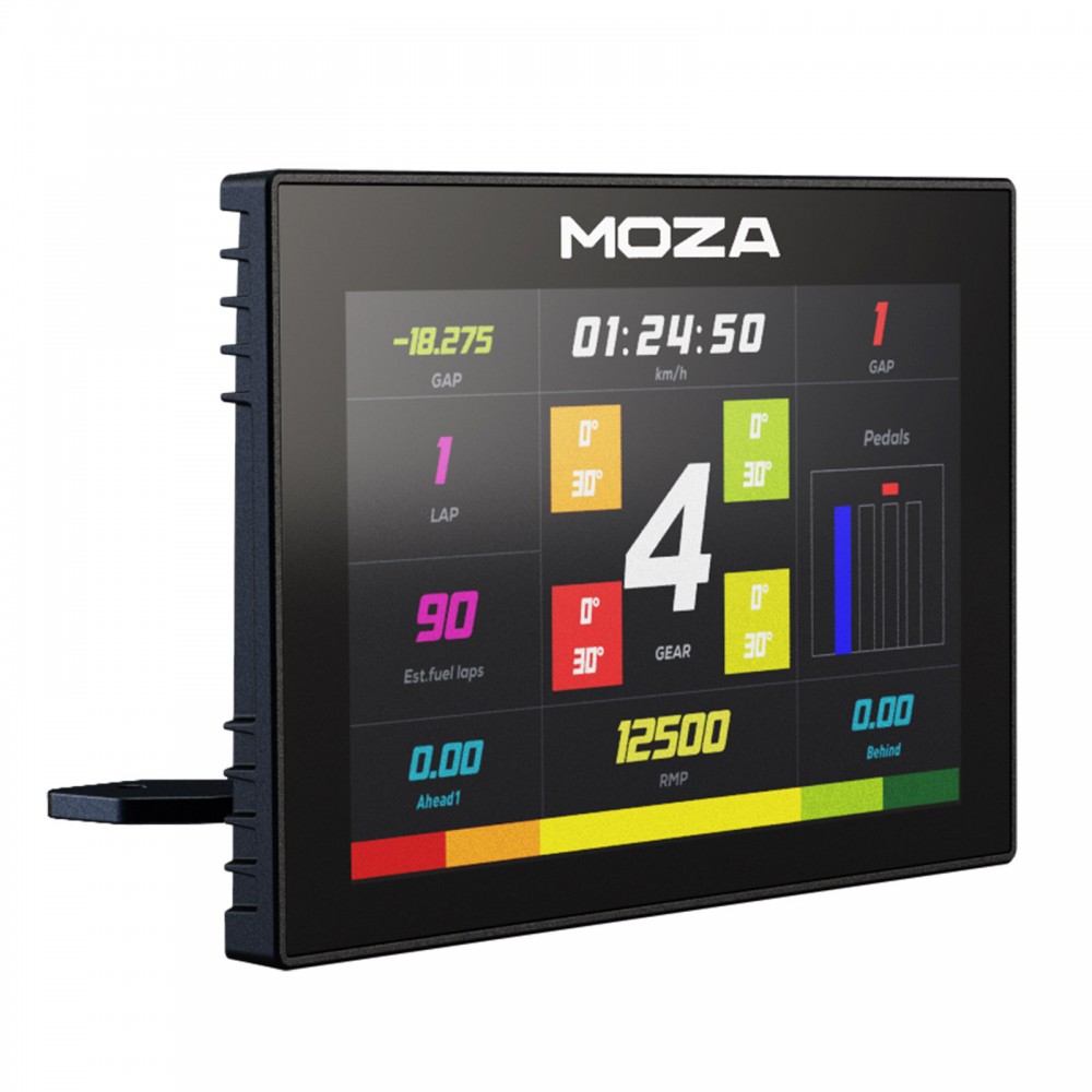 MOZA CM Digital Dash for Moza R12 R9 & R5 Base MOZA CM Digital Dash for Moza R12 R9 & R5 Base