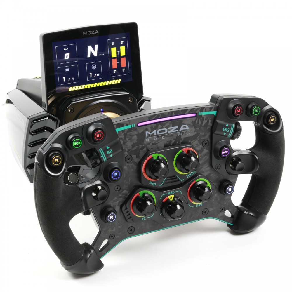 Moza Racing GS V2 Alcantara Steering Wheel Moza Racing GS V2 Alcantara Steering Wheel