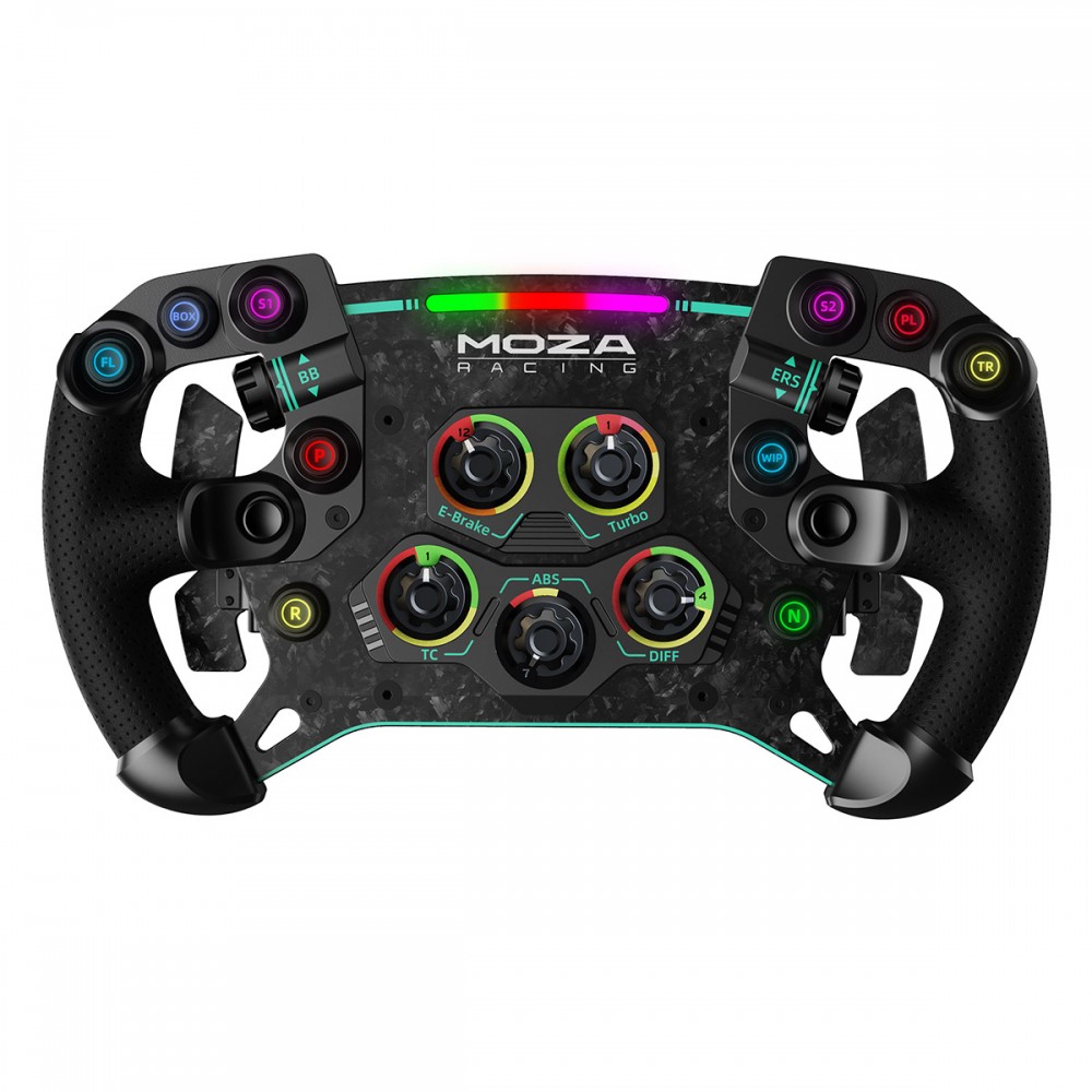 Moza Racing GS V2 Leather Steering Wheel
