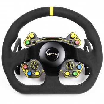 Moza R16 with RS D Alcantara and Dash Bundle Moza R16 with RS D Alcantara and Dash Bundle