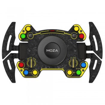 Moza Racing RS Steering Wheel D-Shape Alcantara