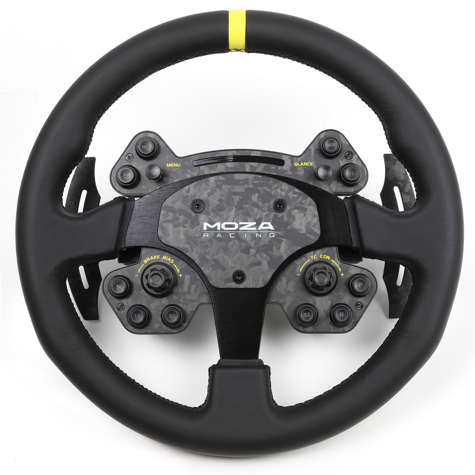 RSeat Europe SimracingMoza Racing RS V2 Steering Wheel Leather  