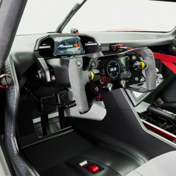 Porsche Mission R Steering Wheel