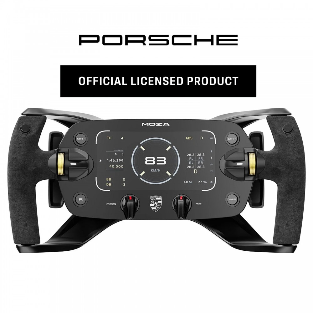 Porsche Mission R Steering Wheel