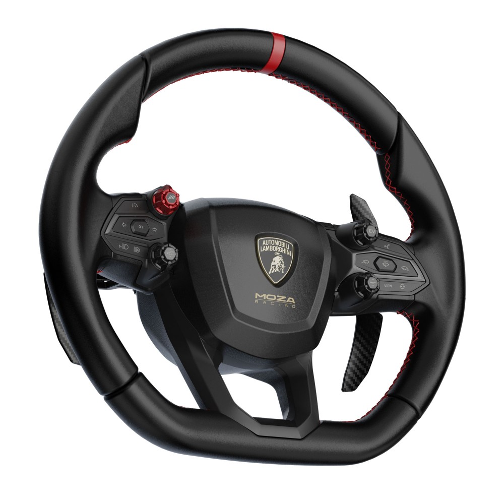 MOZA x Lamborghini Revuelto Steering Wheel