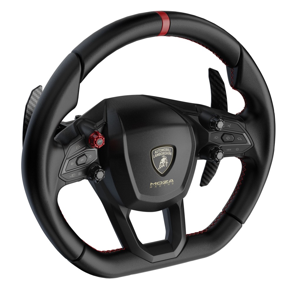 MOZA x Lamborghini Revuelto Steering Wheel