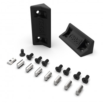 RSEAT 120mm aluminium corner kit for your DIY projects RSEAT 120mm aluminium corner kit for your DIY projects