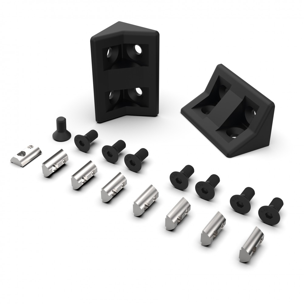 RSEAT 80mm aluminium corner kit for your DIY projects