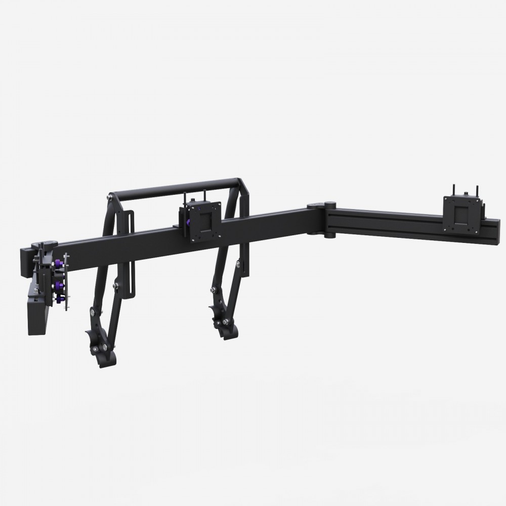 EVO TX32 Triple Monitor Stand for EVO Chassis | Up to 3x32 Inches EVO TX32 Triple Monitor Stand for EVO Chassis | Up to 3x32 Inches