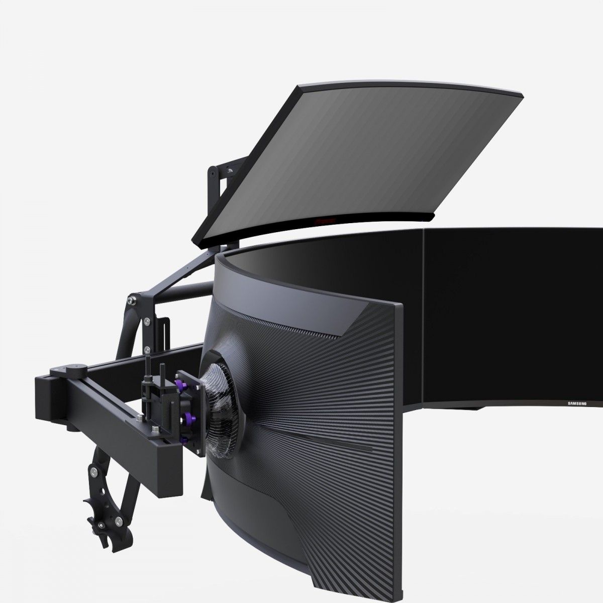 RSeat Europe SimracingEVO 4TH Monitor Stand for EVO Cockpit -Rigs and ...