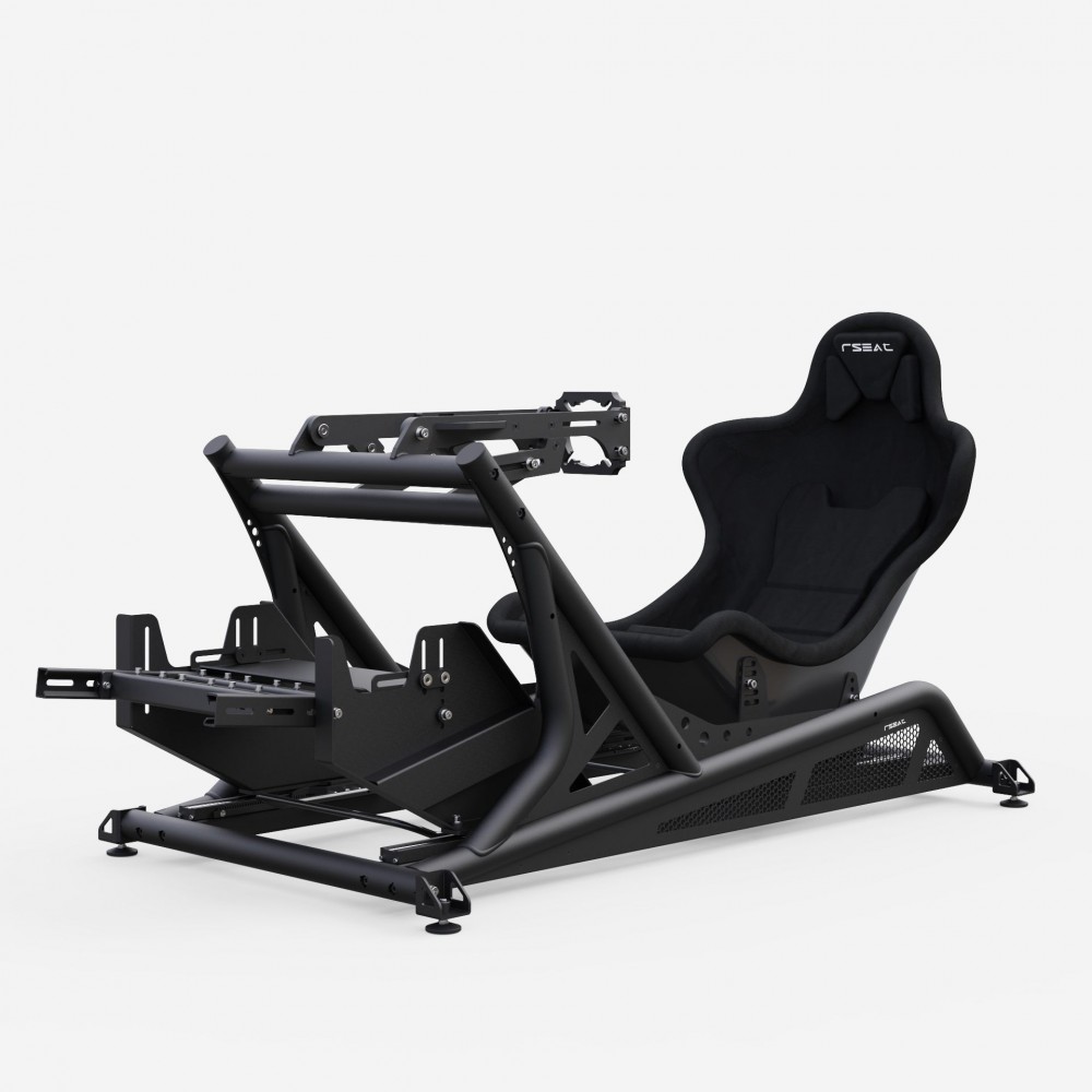 RSeat EVO Formula Black Cockpit