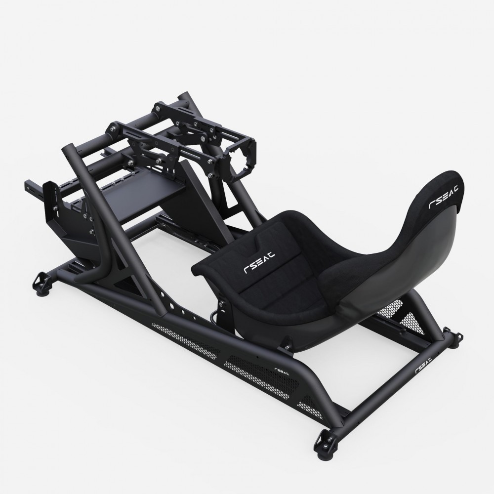 RSeat EVO Formula Black Cockpit