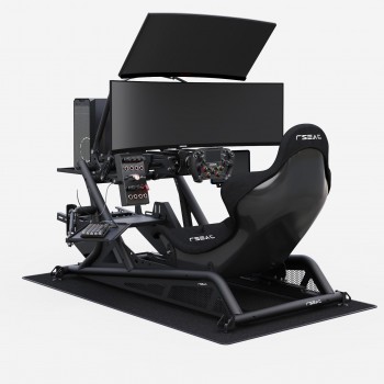 RSeat EVO Formula Black Cockpit