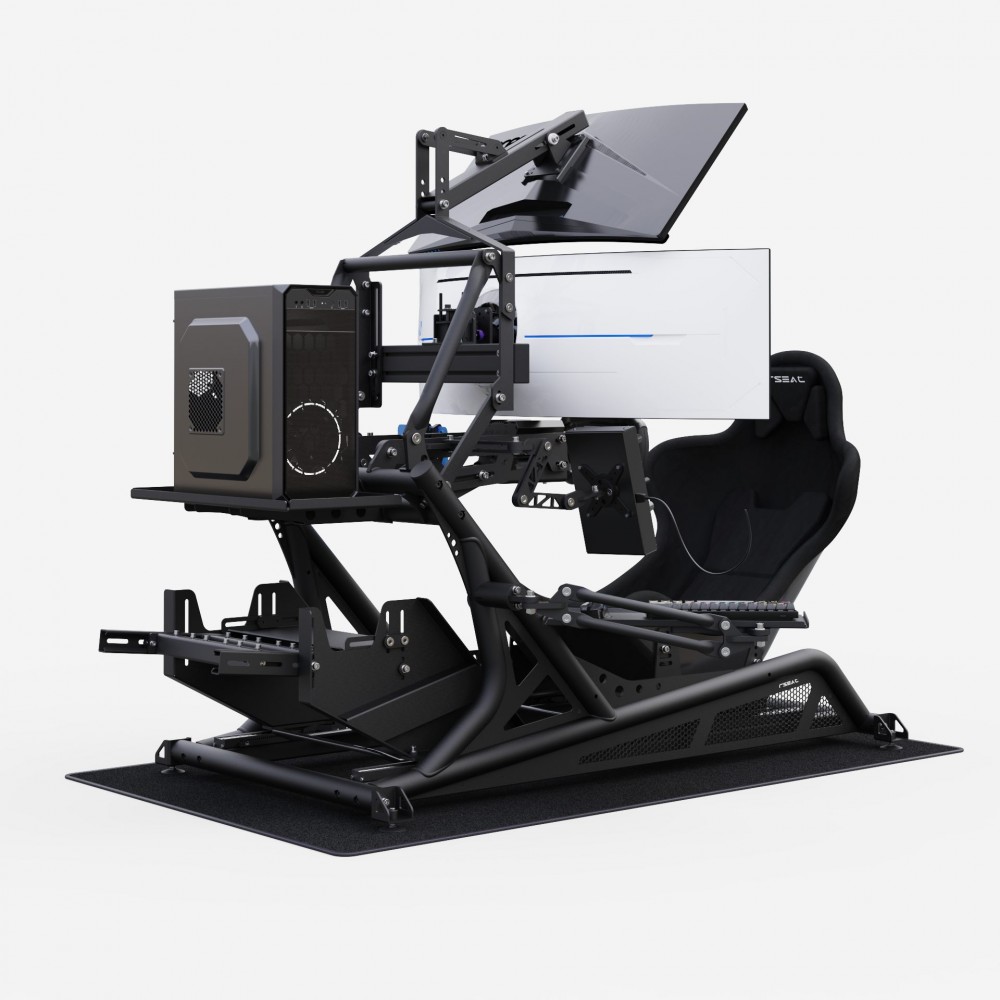 RSeat EVO Formula Black Cockpit