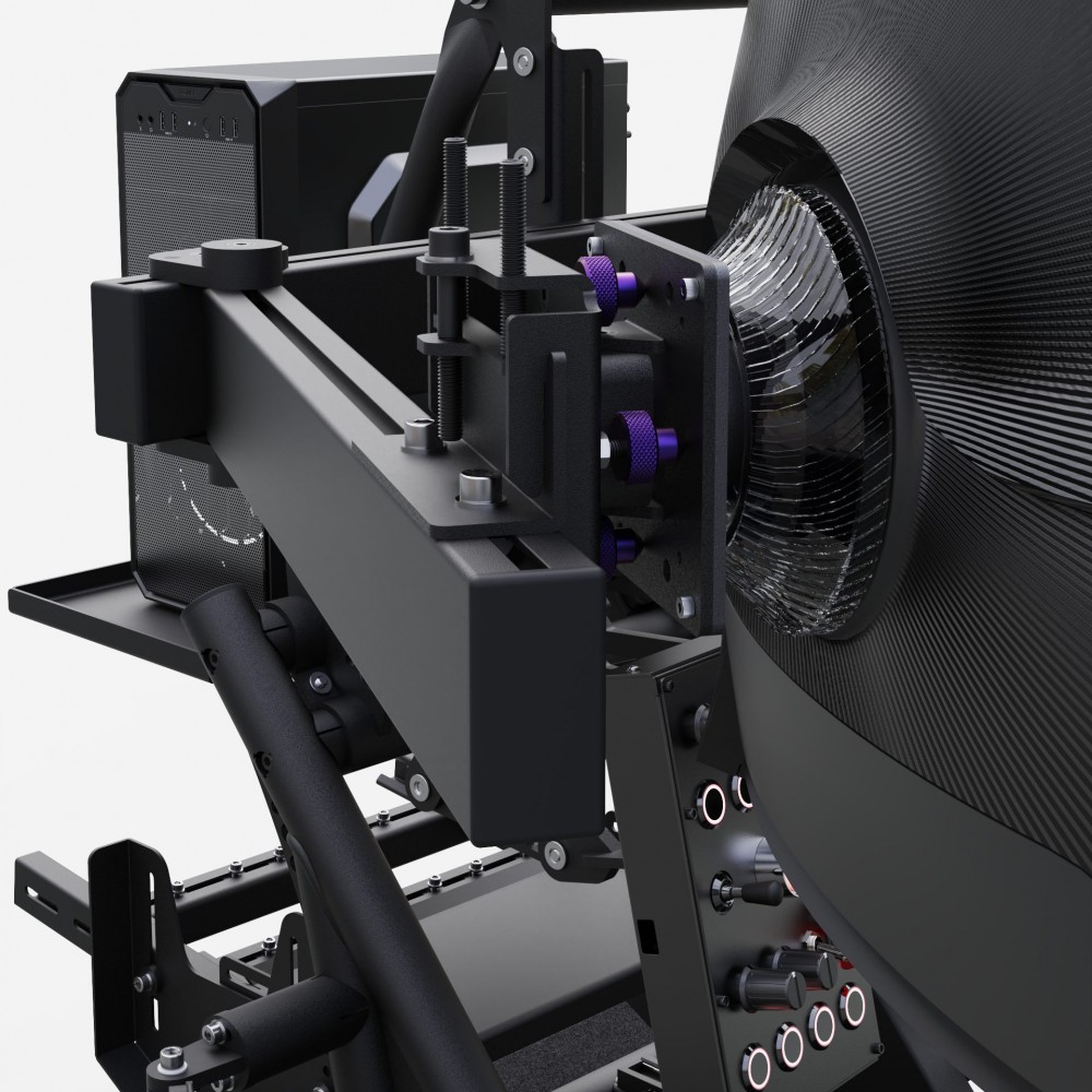 RSeat EVO Formula Black Cockpit