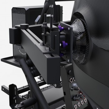 RSeat EVO Formula Black Cockpit