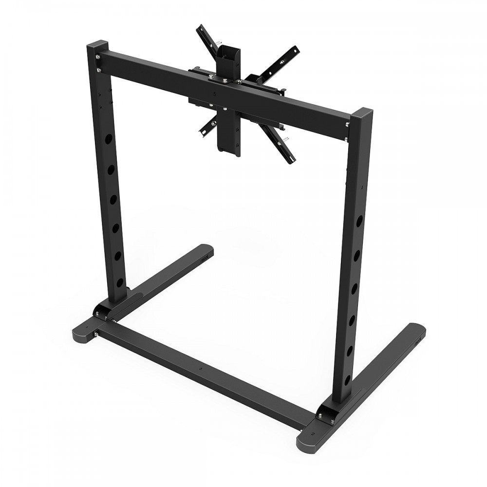 TV STAND SX90 Black - TV Stand for 27 up to 90 inch 