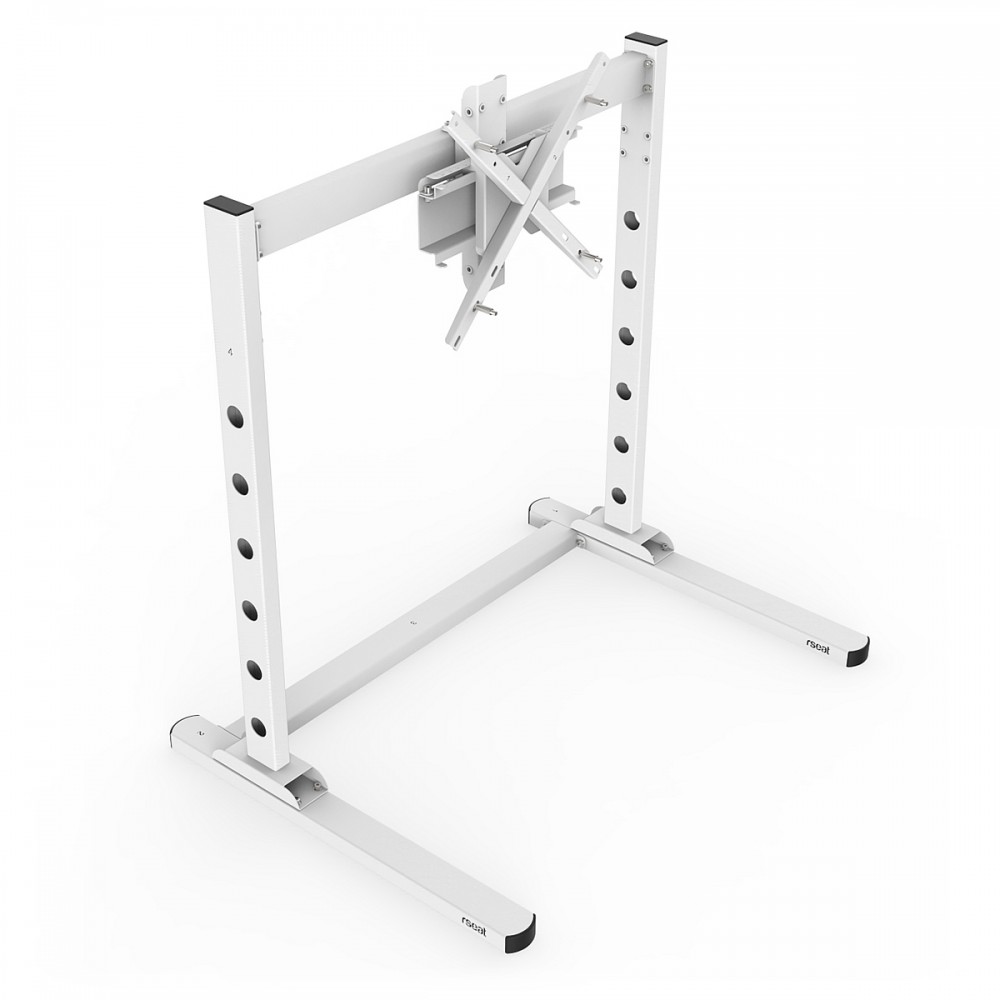 TV STAND SX90 White - TV Stand for 27 up to 90 inch 