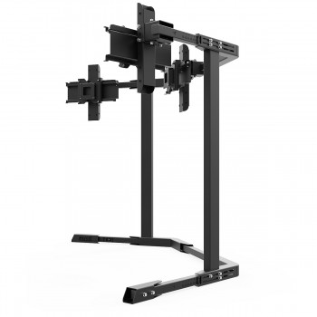 TV STAND TX40 Black - Triple 27-40 inch TV/Monitor Stand