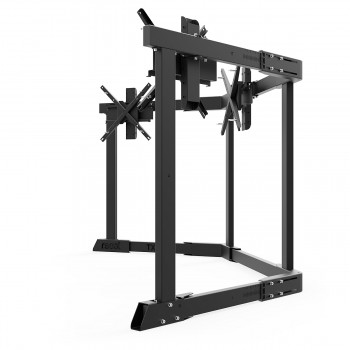TV STAND TX60 Black - Triple 43-60 inch TV/Monitor Stand TV STAND TX60 Black - Triple 43-60 inch TV/Monitor Stand