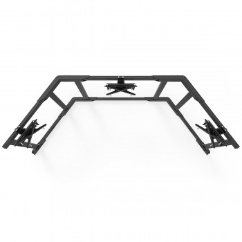 TV STAND TX90 Black - Triple 65-90 inch TV/Monitor Stand TV STAND TX90 Black - Triple 65-90 inch TV/Monitor Stand