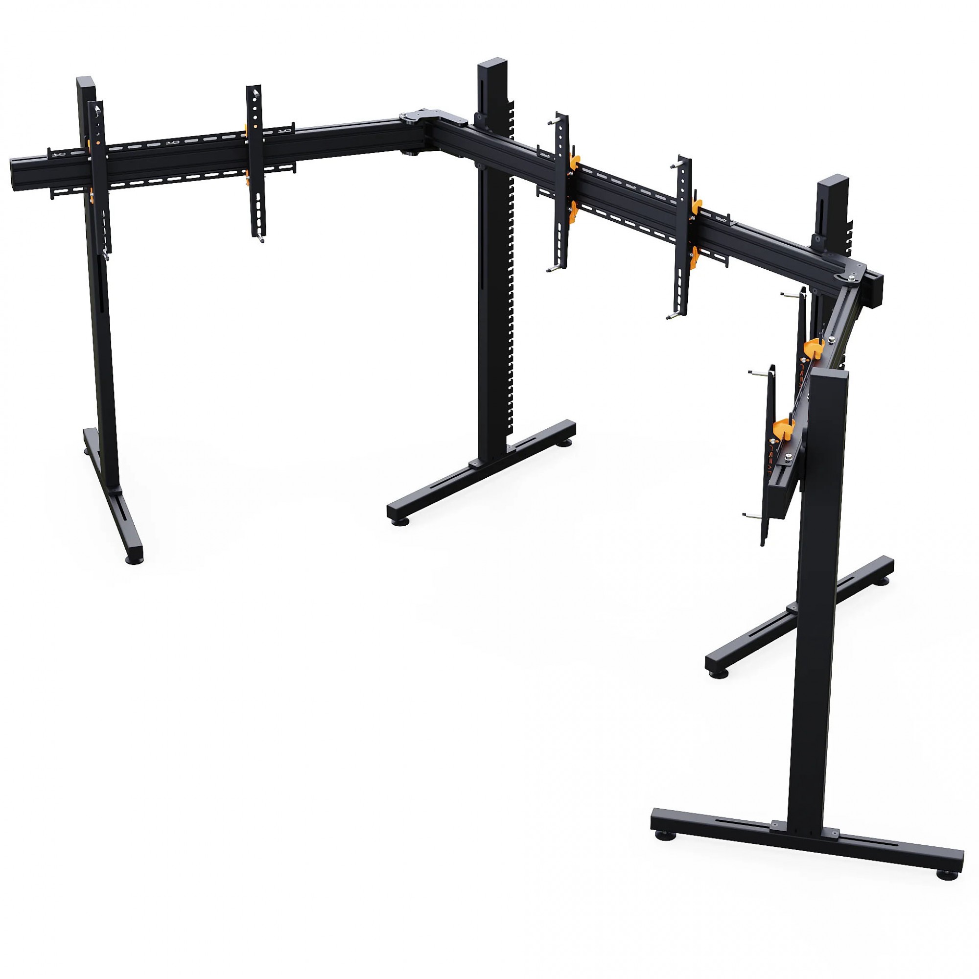 RSeat Europe SimracingTV STAND TX60 Triple TV | Up to 3 x 60inch TV ...