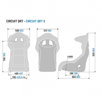 Sparco Circuit II QRT Gaming Seat Sparco Circuit II QRT Gaming Seat