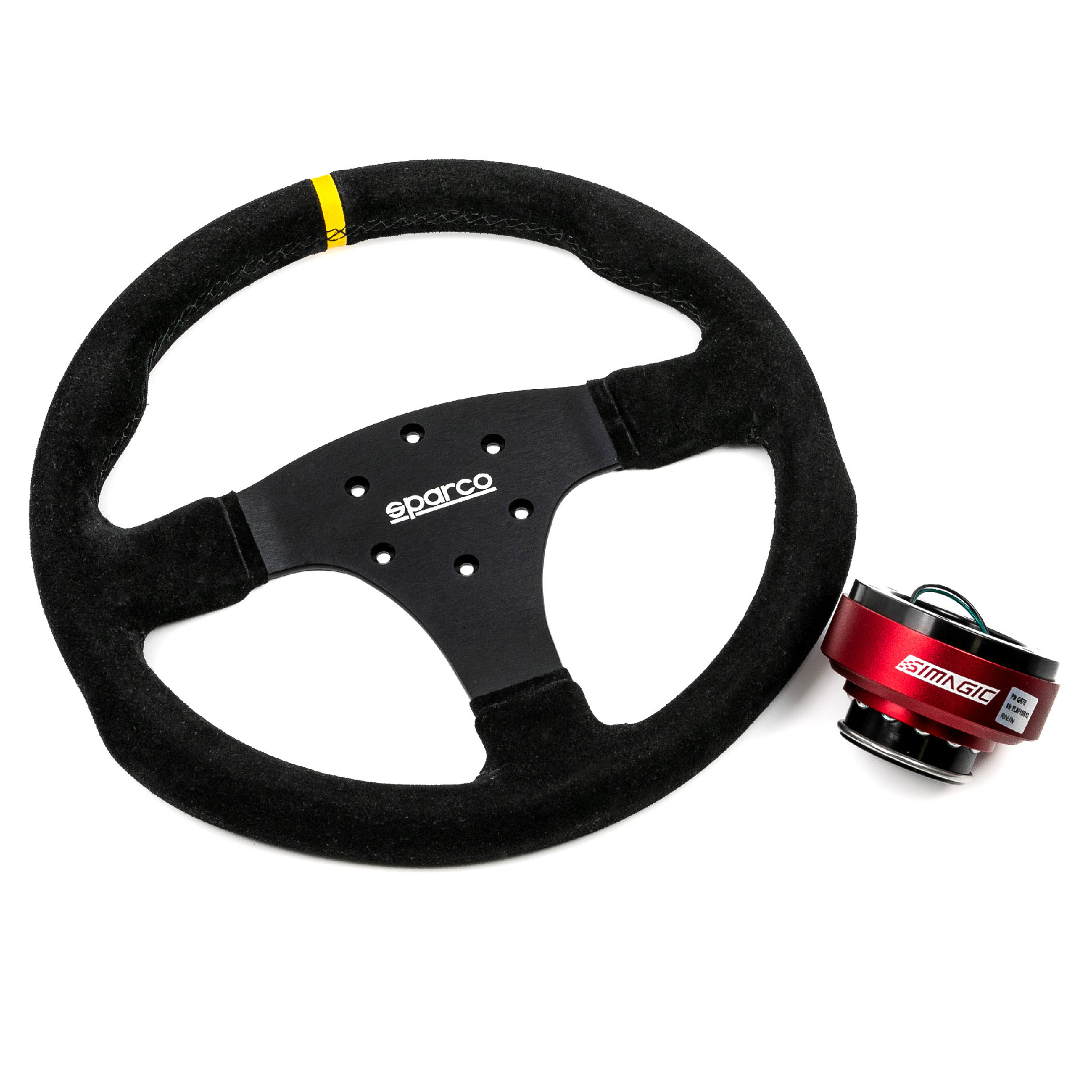 希少 スパルコ SPARCO スエードステアリング R353 330mm SPARCO