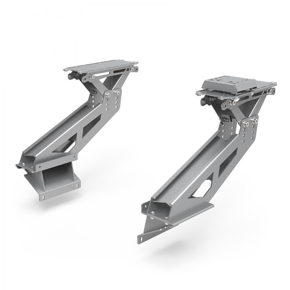S1 Flight Mount Upgrade Kit Silver Support Thrustmaster HOTAS Warthog S1 Flight Mount Upgrade Kit Silver Support Thrustmaster HOTAS Warthog