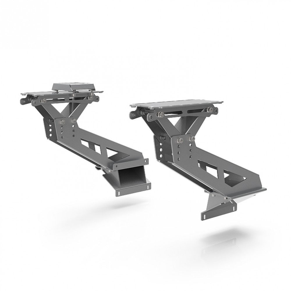 S1 Flight Mount Upgrade Kit Silver Support Thrustmaster HOTAS Warthog S1 Flight Mount Upgrade Kit Silver Support Thrustmaster HOTAS Warthog