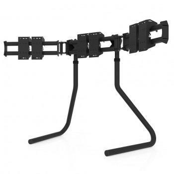 RS STAND T3L Black V2 - Triple screen up to 3x32 inch