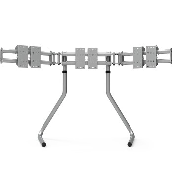 RS STAND T3L Silver V2 - Triple screen up to 3x32 inch RS STAND T3L Silver V2 - Triple screen up to 3x32 inch