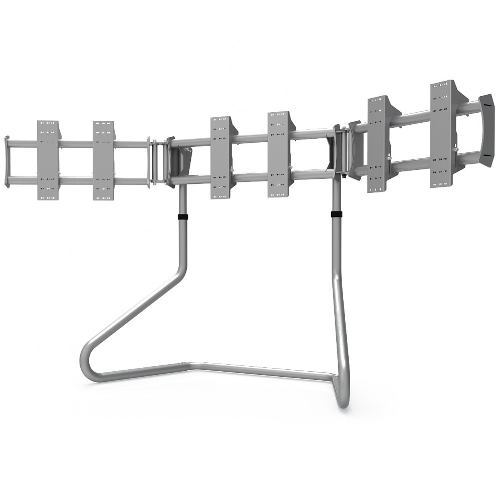 RS STAND T3XL Silver V2 - TV Stand for up to 3x47inch RS STAND T3XL Silver V2 - TV Stand for up to 3x47inch