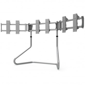 RS STAND T3XL Silver V2 - TV Stand for up to 3x47inch RS STAND T3XL Silver V2 - TV Stand for up to 3x47inch
