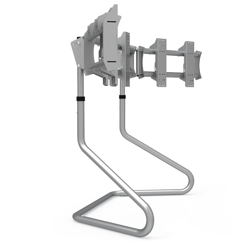 RS STAND T3XL Silver V2 - TV Stand for up to 3x47inch RS STAND T3XL Silver V2 - TV Stand for up to 3x47inch