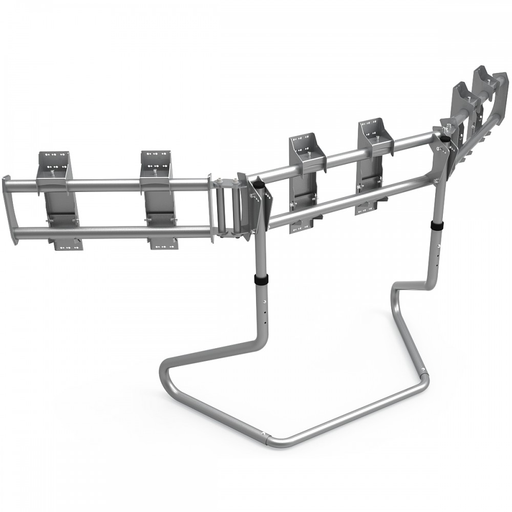 RS STAND T3XL Silver V2 - TV Stand for up to 3x47inch RS STAND T3XL Silver V2 - TV Stand for up to 3x47inch